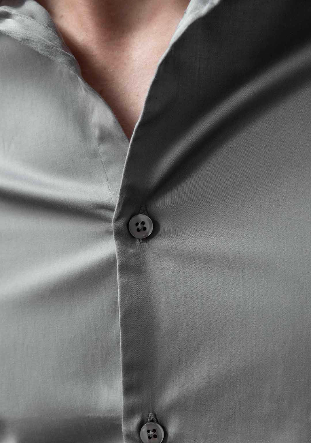 Classic Shirt in Titanium