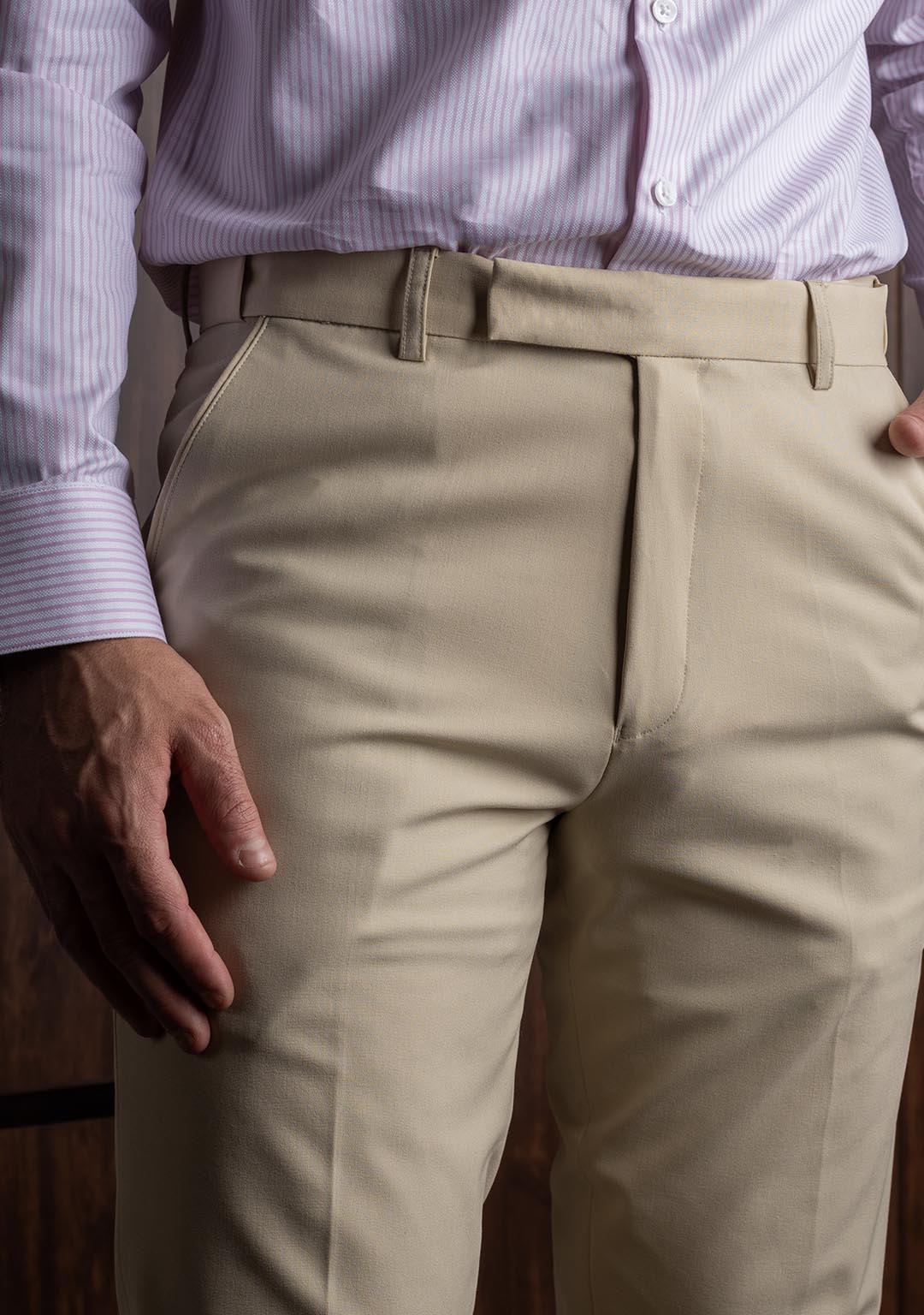 Élite Trouser in Butter Cream