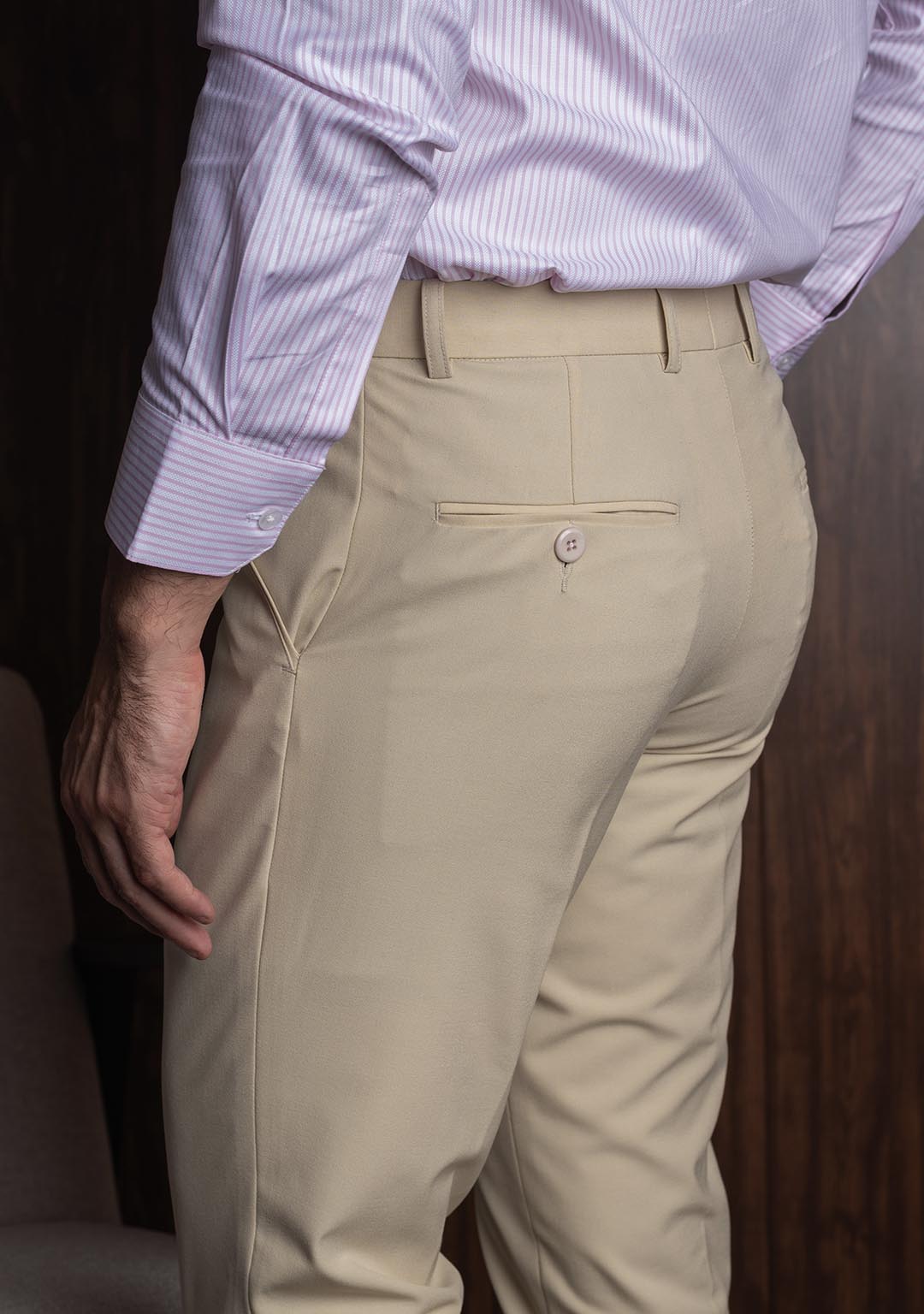 Élite Trouser in Butter Cream