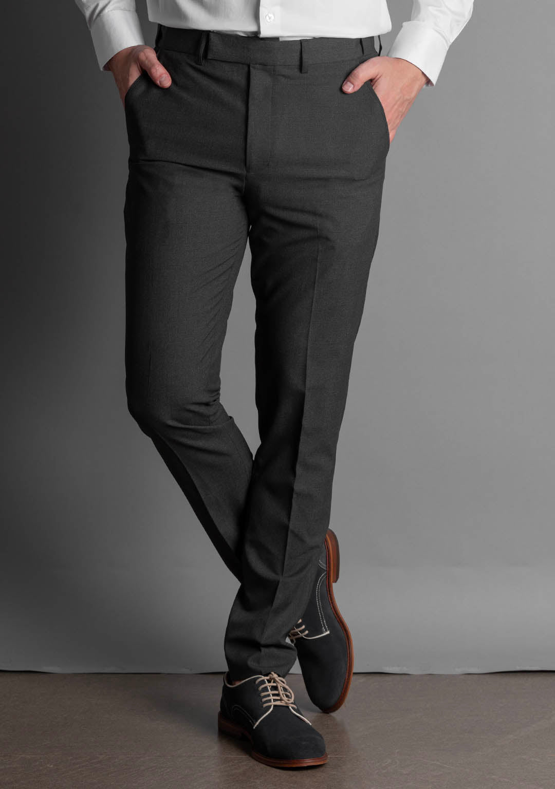 Elite Trousers in Grey Magnet