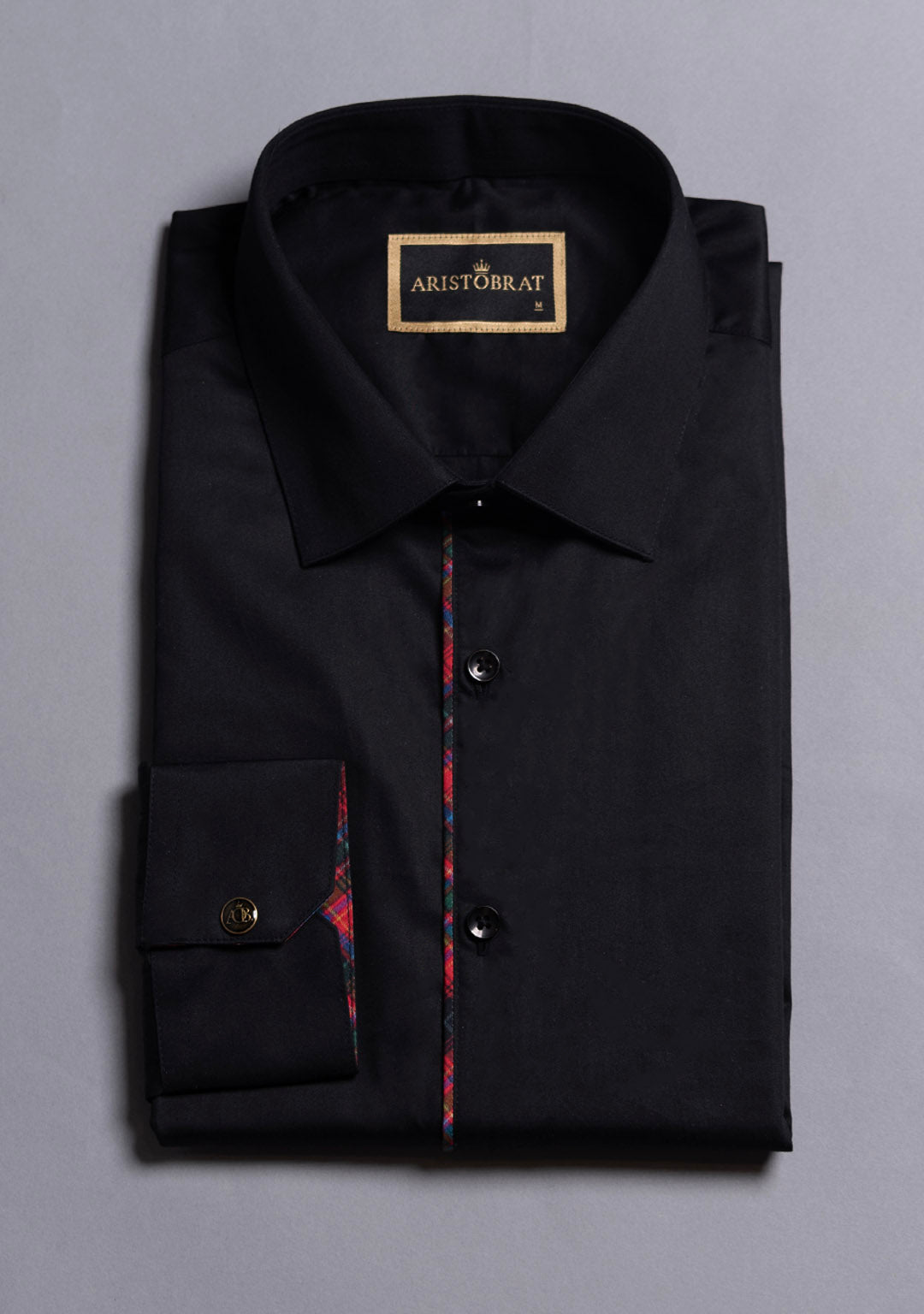Onyx with Red Checks