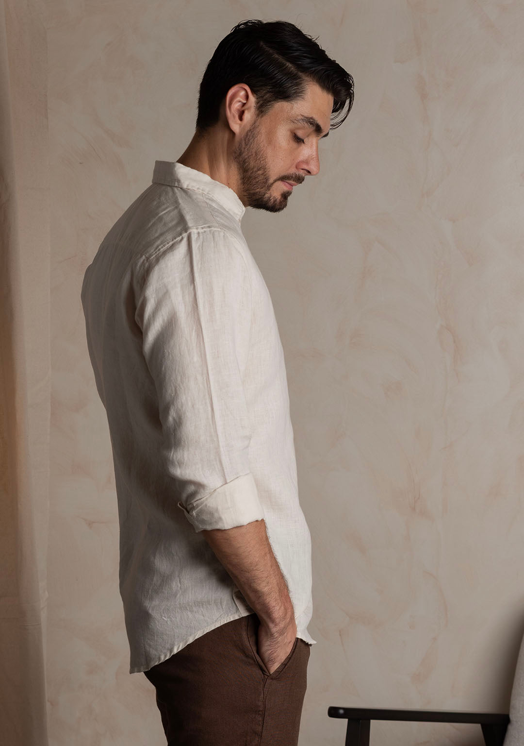 Linen Shirt in Natural