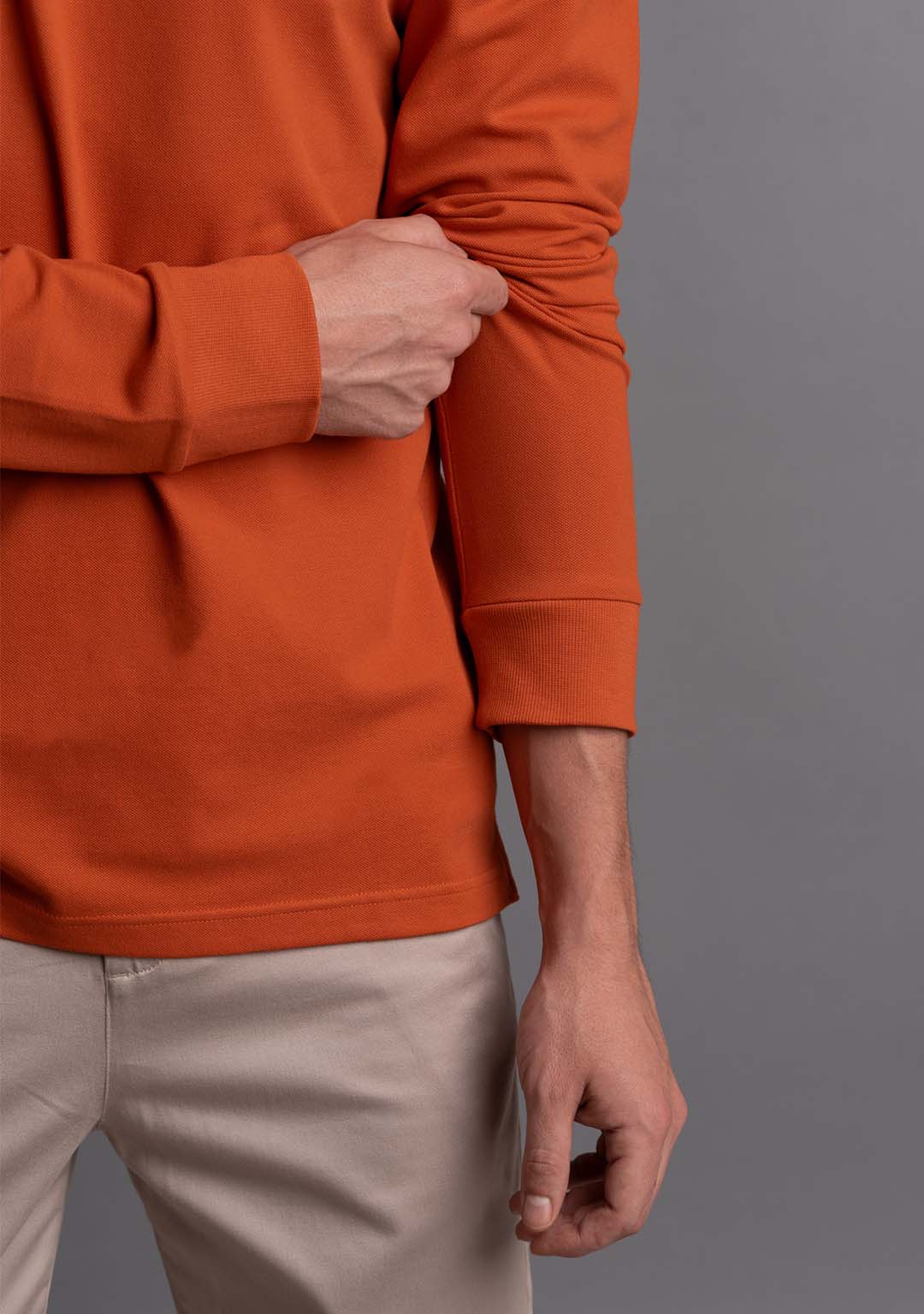 Luxury Polo in Tangerine
