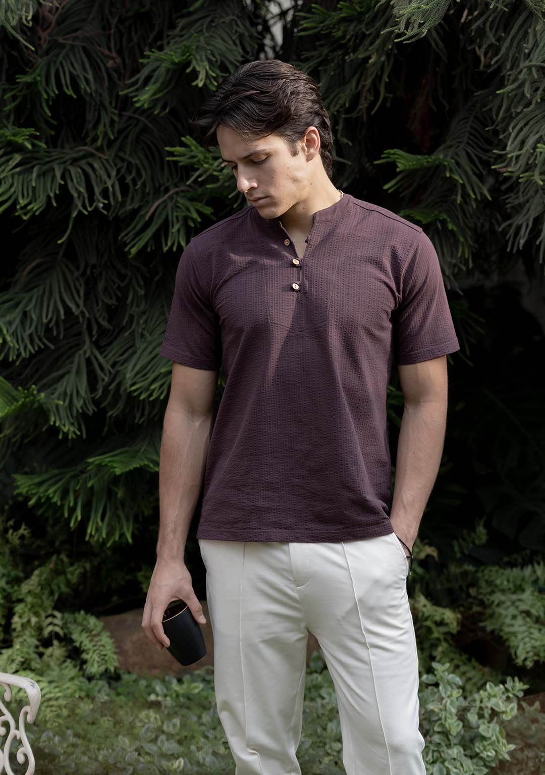 Nimbus Shirt in Bitter Chocolate - Aristobrat