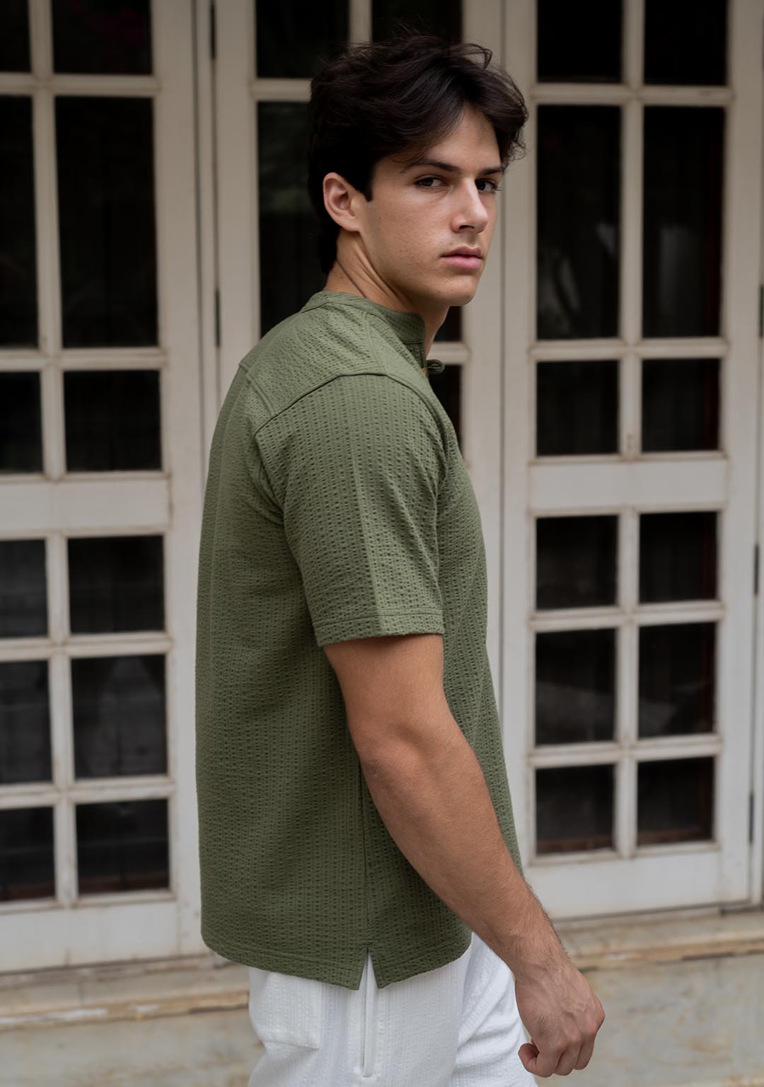 Nimbus Shirt in Olive