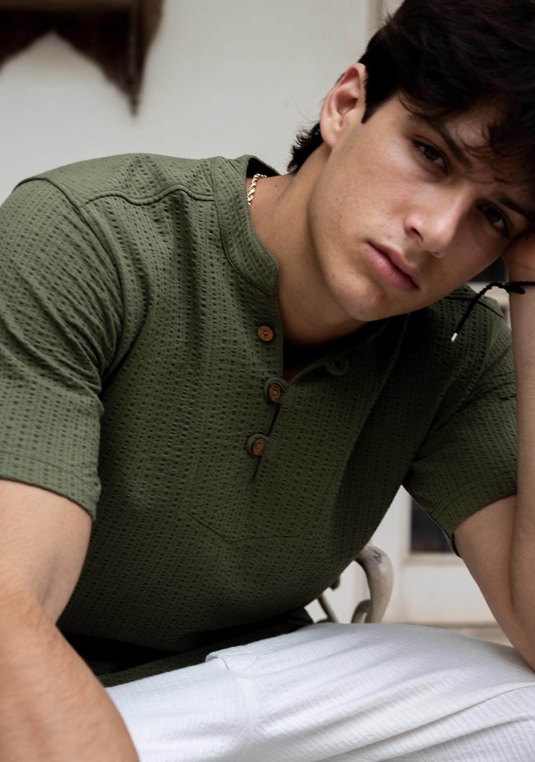 Nimbus Shirt in Olive