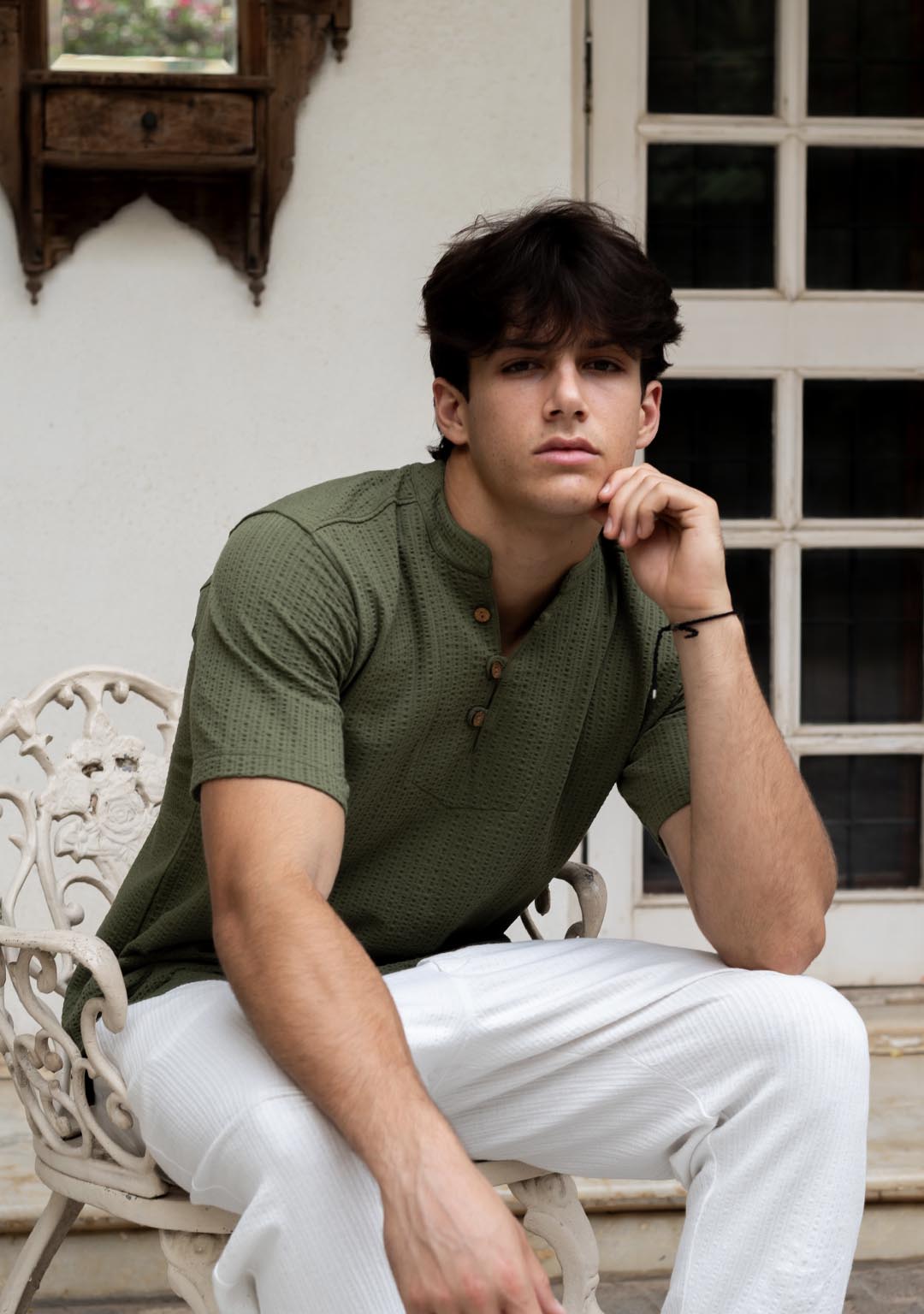 Nimbus Shirt in Olive
