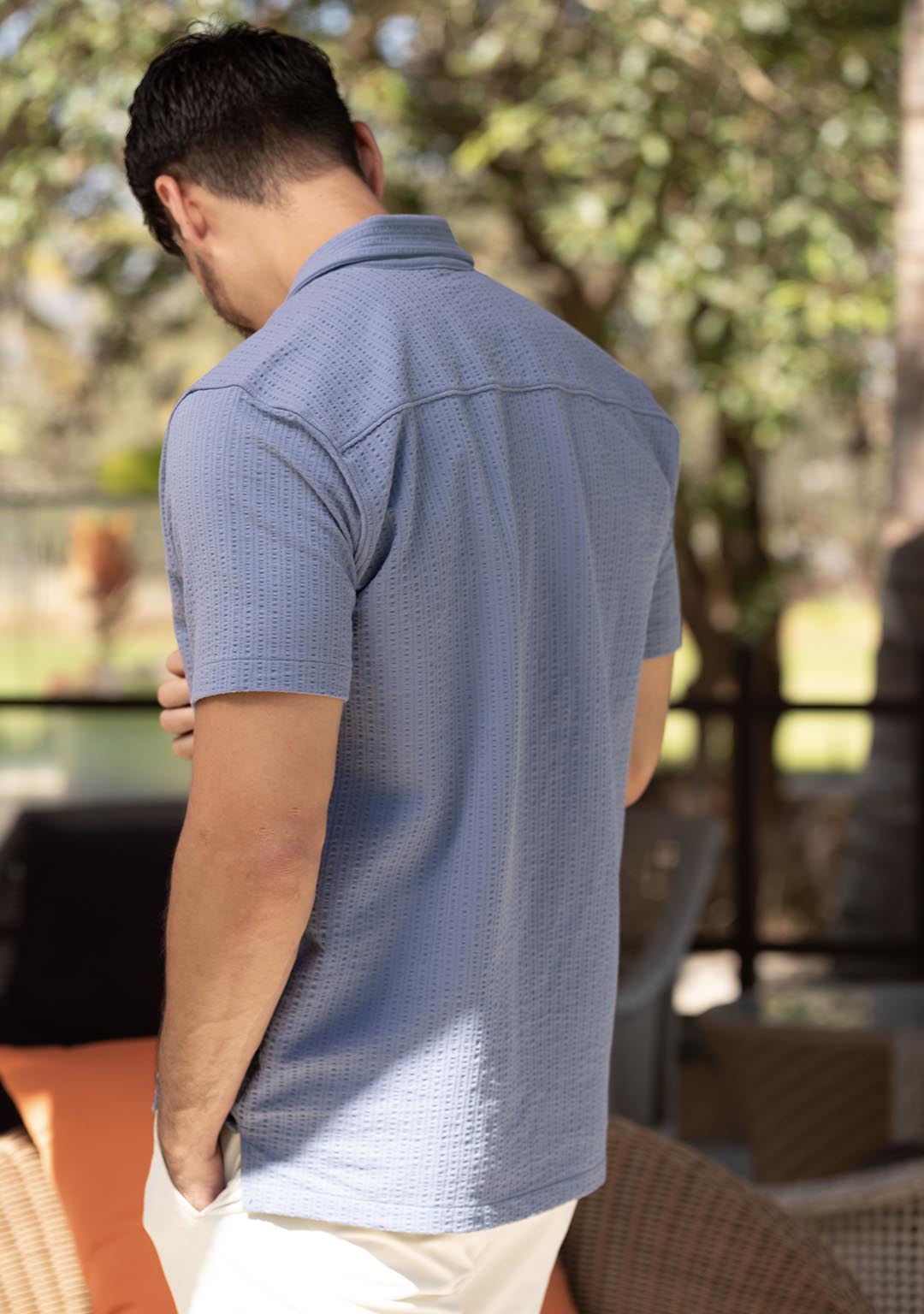 Cuban Shirt in Niagara Mist - Aristobrat