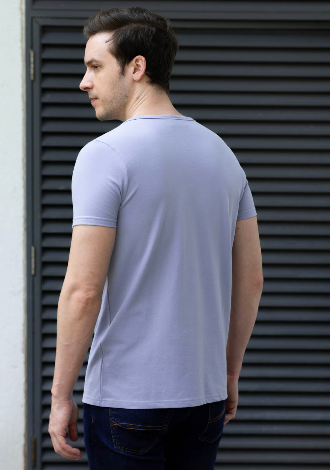 Piqué T-Shirt in Cosmic Sky