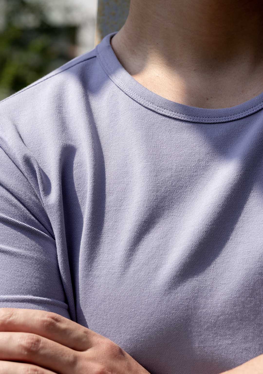 Piqué T-Shirt in Cosmic Sky