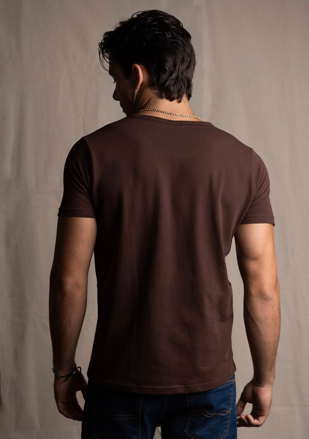Piqué T-Shirt in Tiramisu