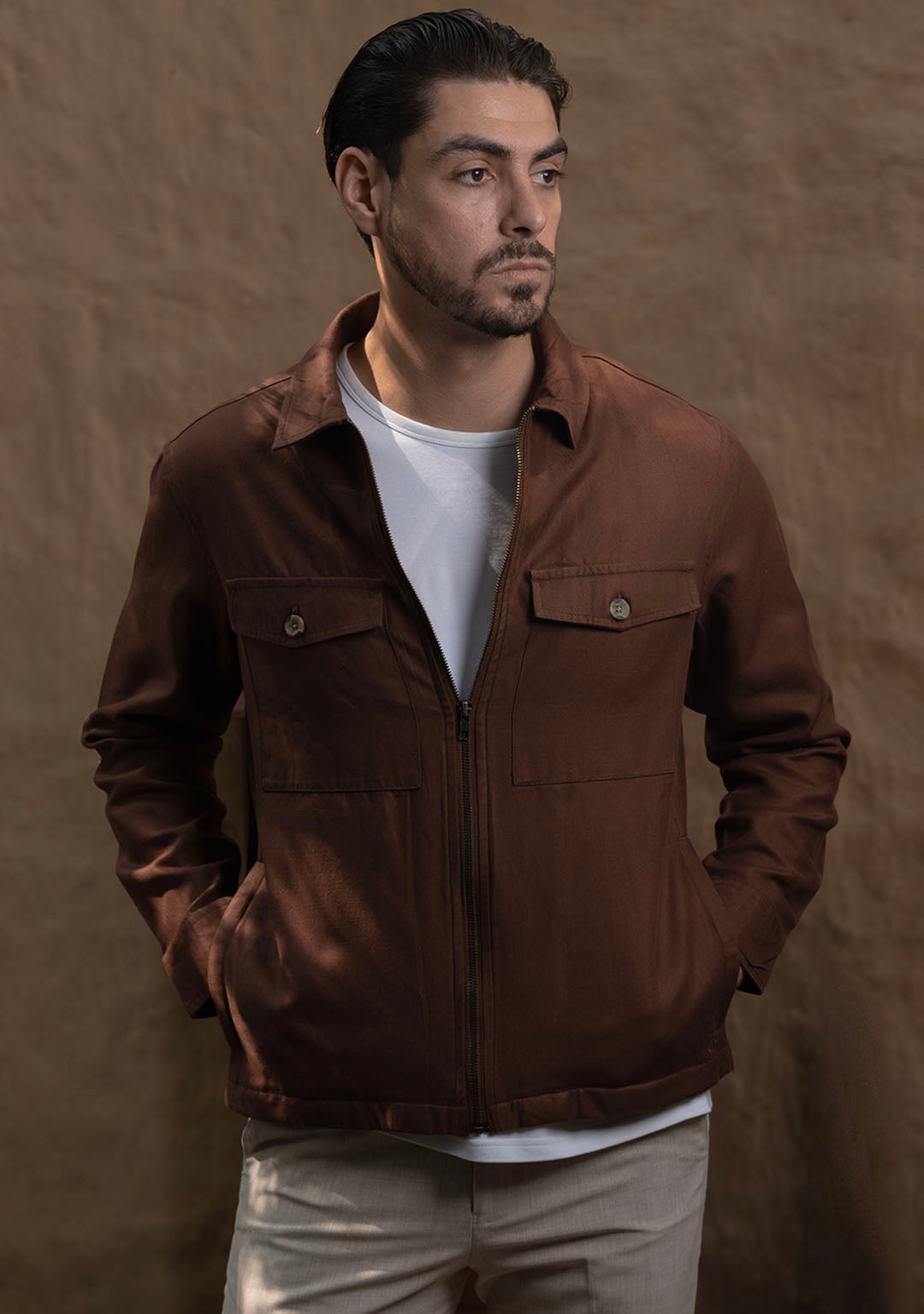 Shacket in Hot Fudge