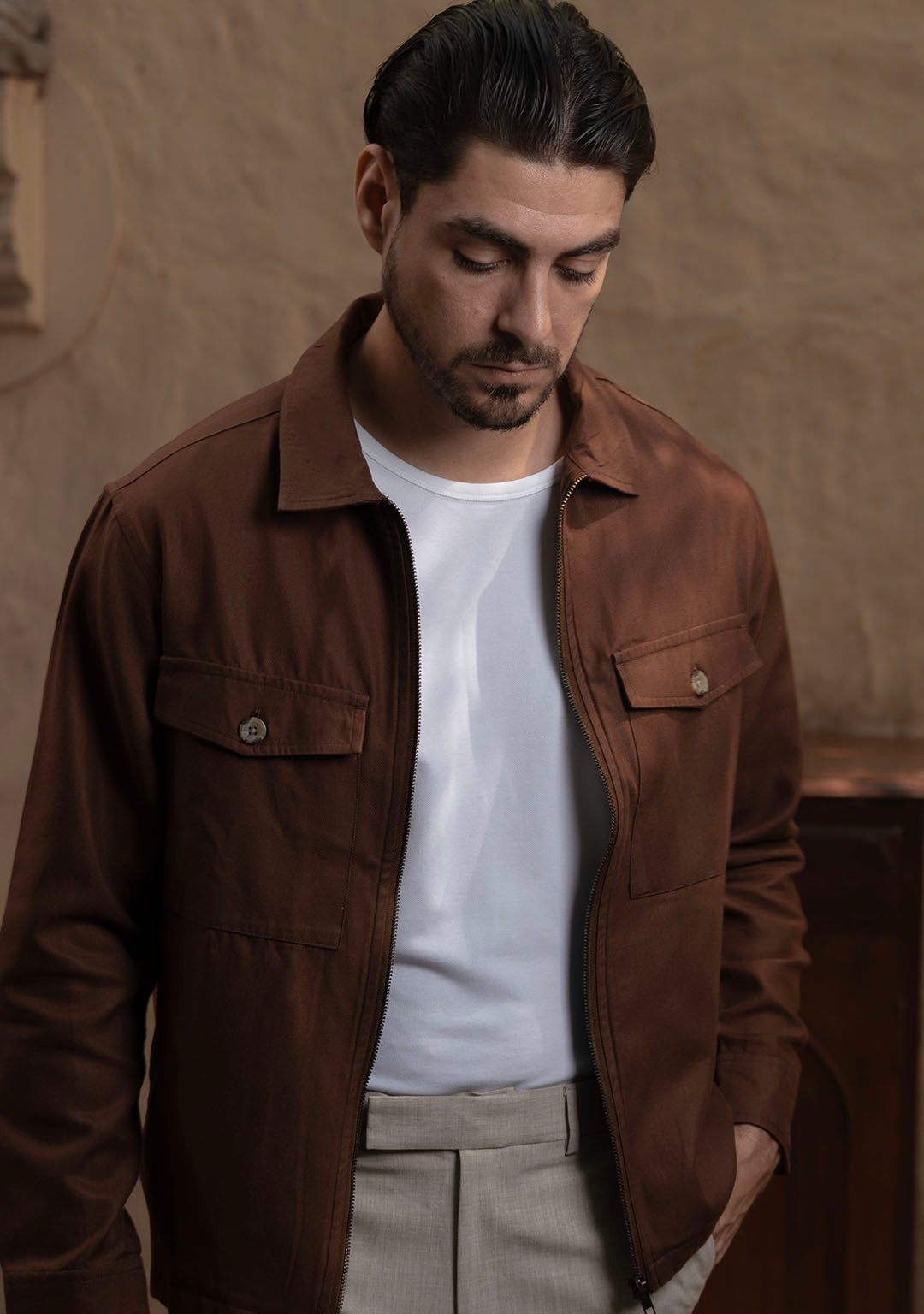 Shacket in Hot Fudge