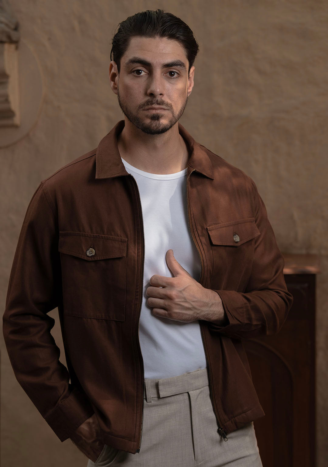 Shacket in Hot Fudge