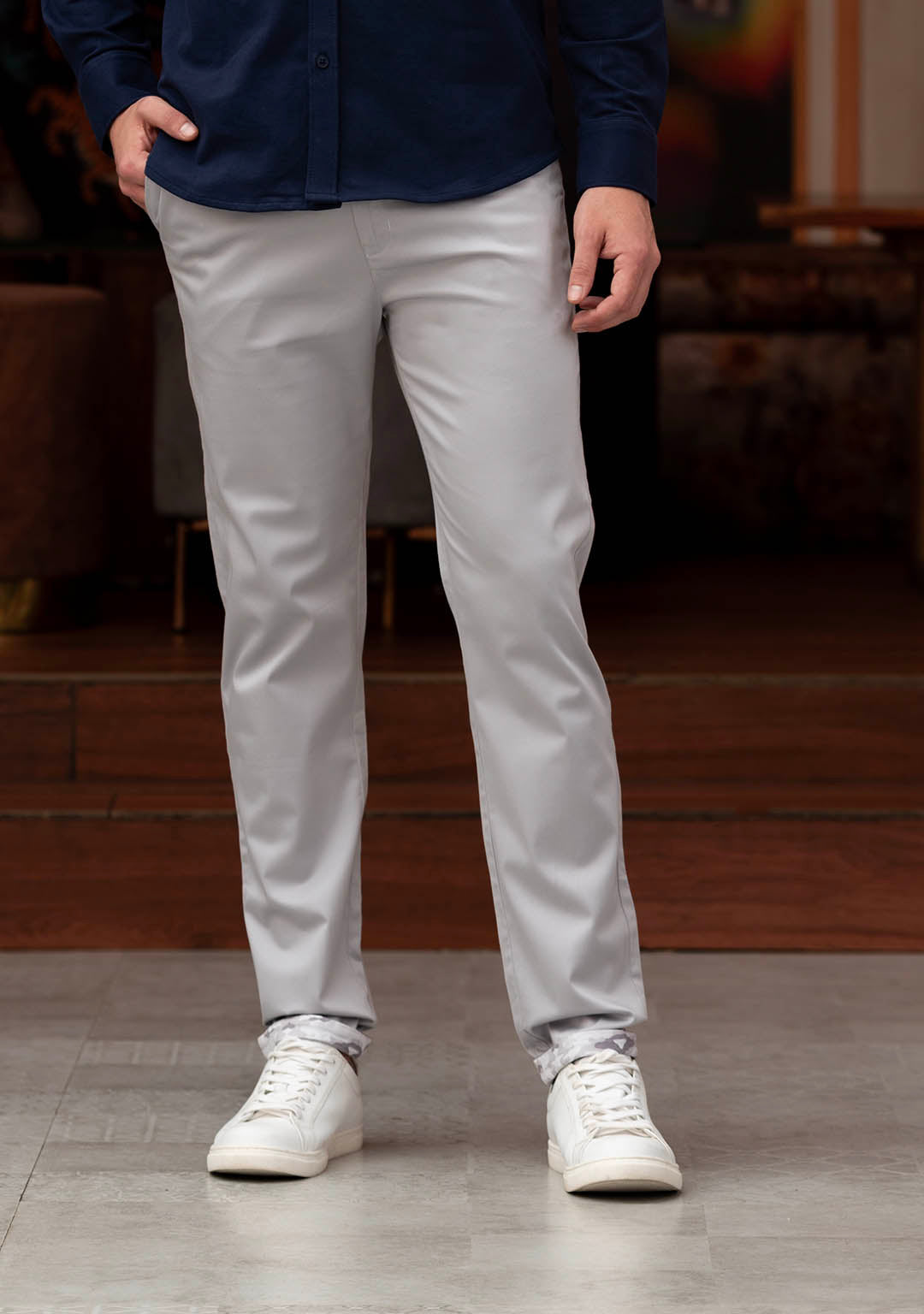 Blue Shoes Grey Pants Buy Men's Tjamas In Steel Grey Color Online