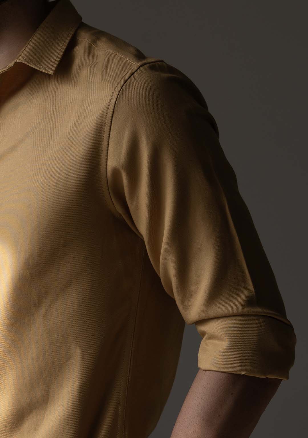 Tencel™ Shirt in Sahara
