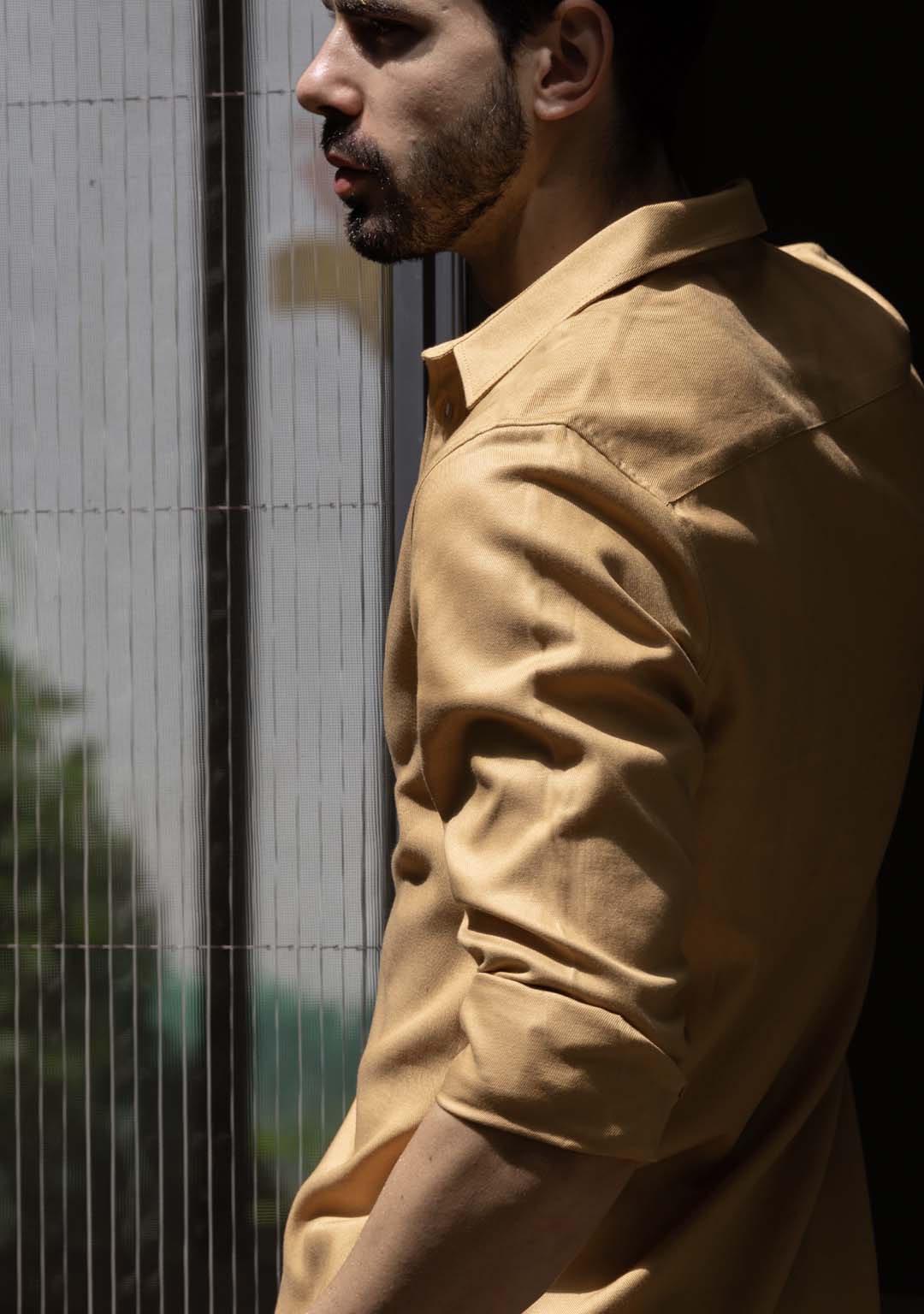 Tencel™ Shirt in Sahara