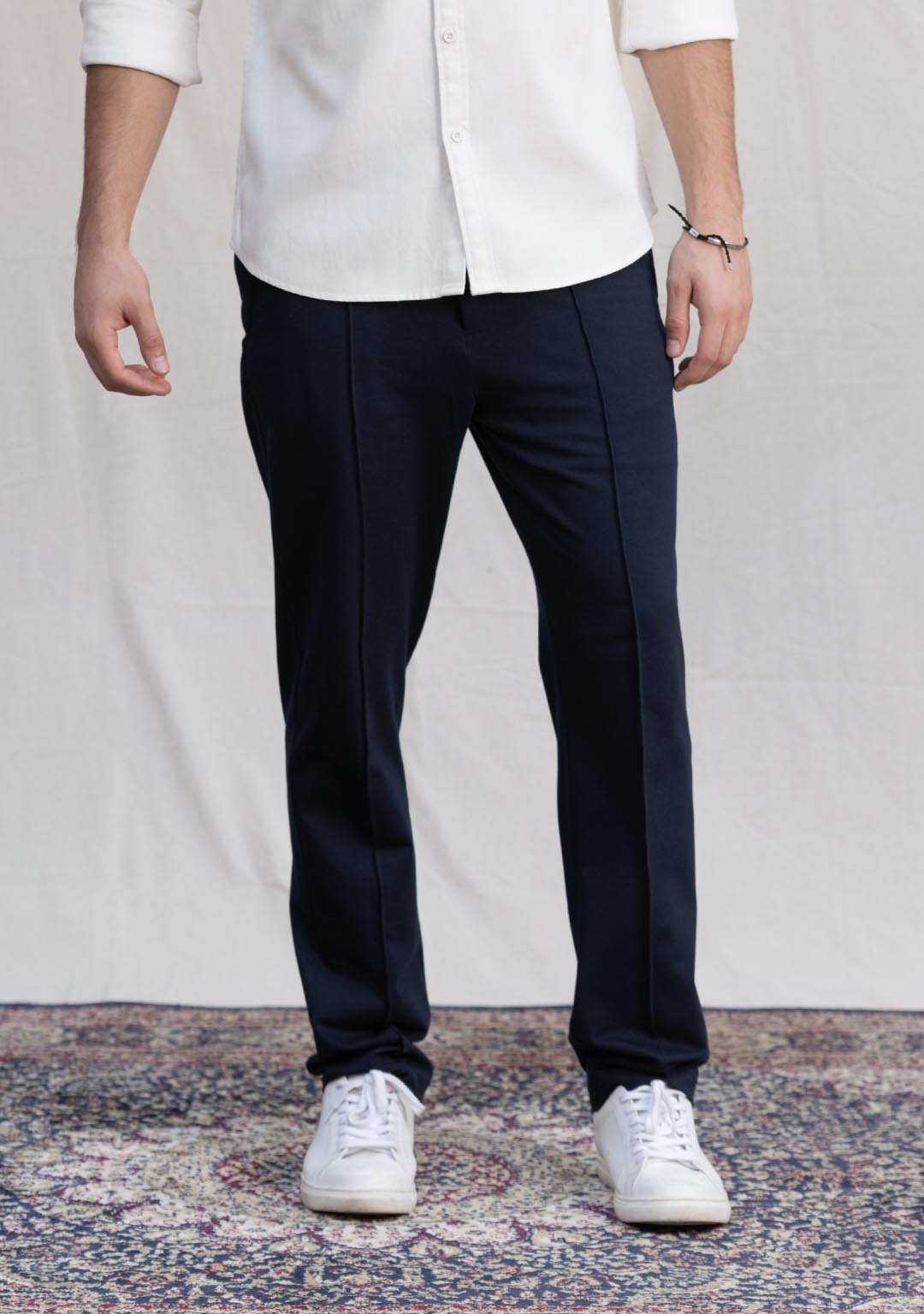 Transit Pants in Dark Navy - Aristobrat