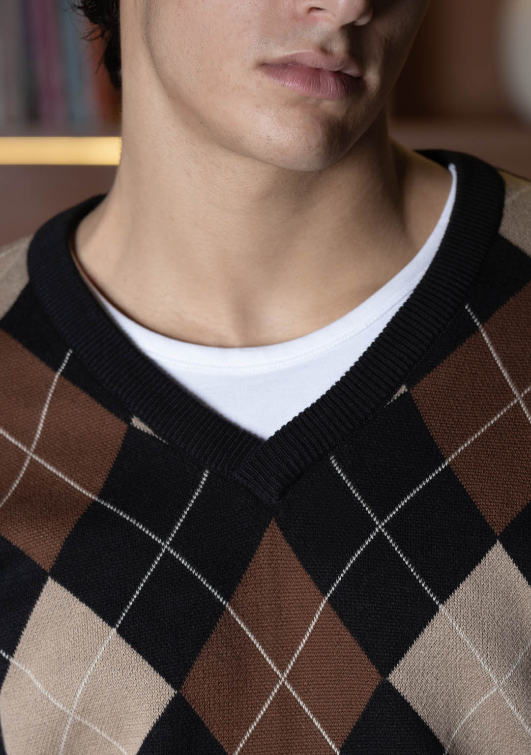 Vintage Argyle in Black