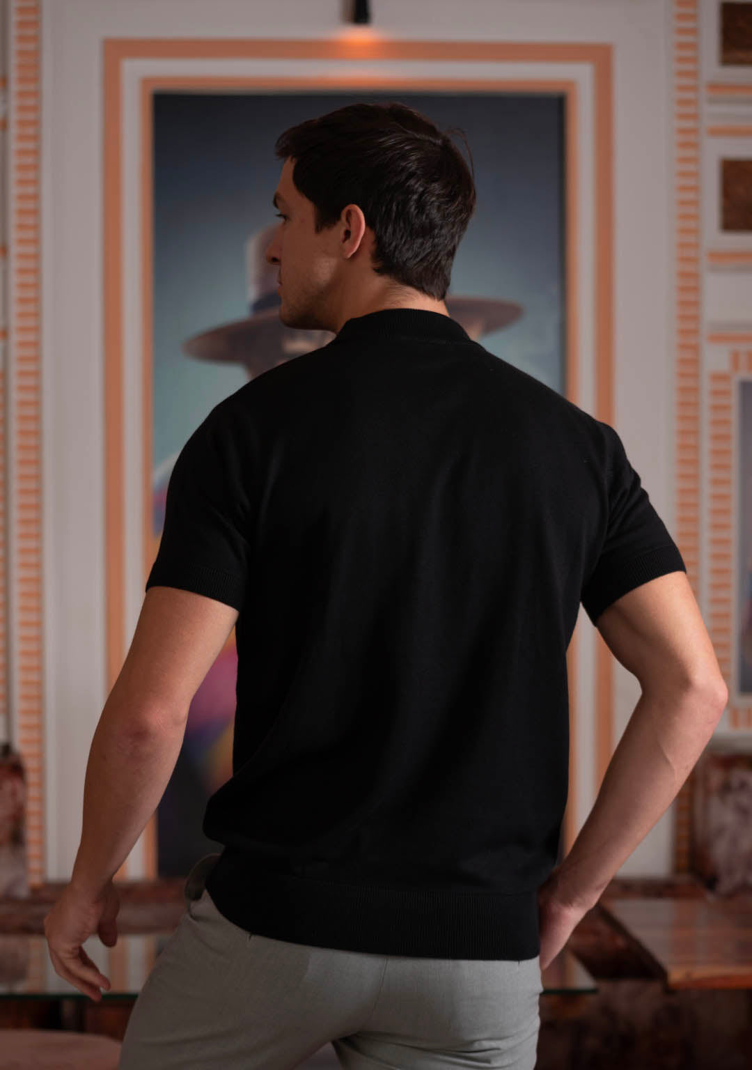 The High Neck in Black