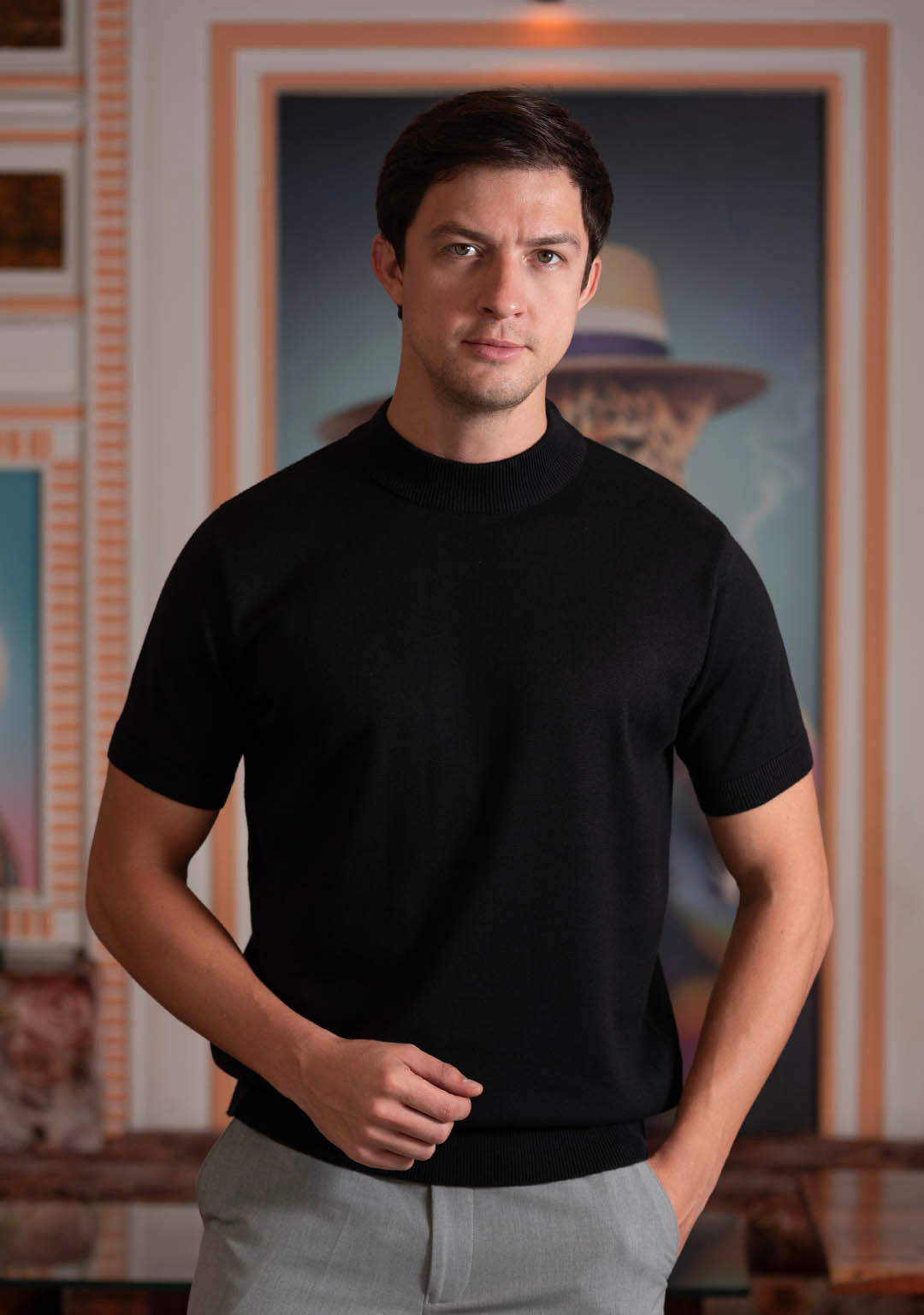 The High Neck in Black