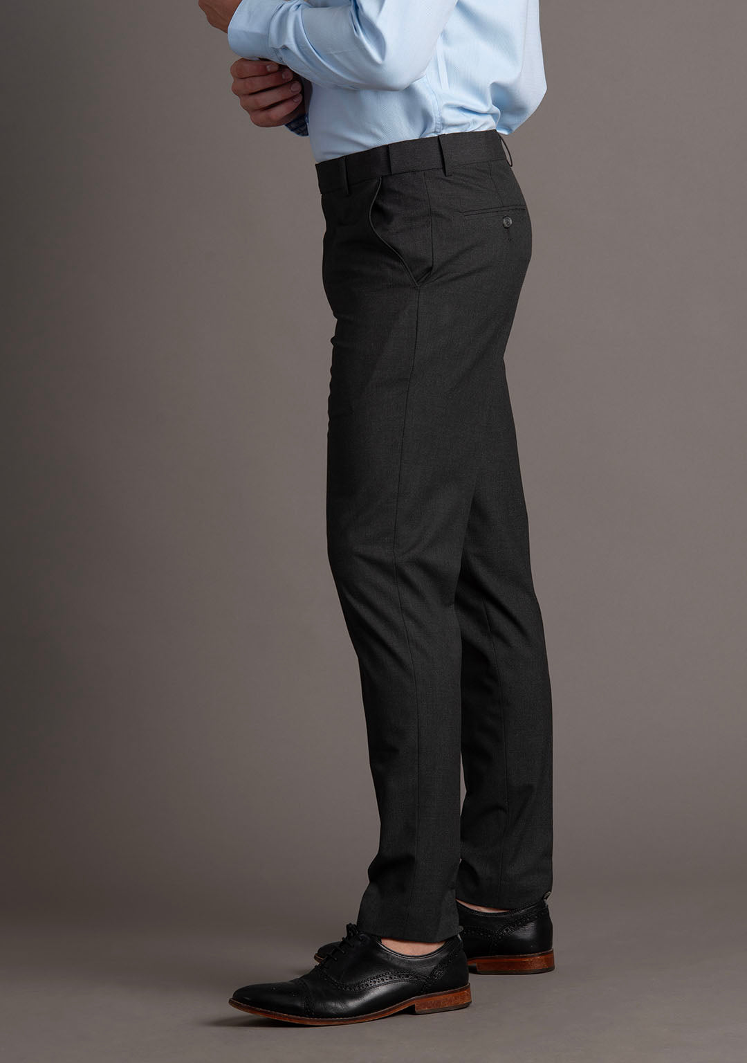 Elite Trousers in Grey Magnet