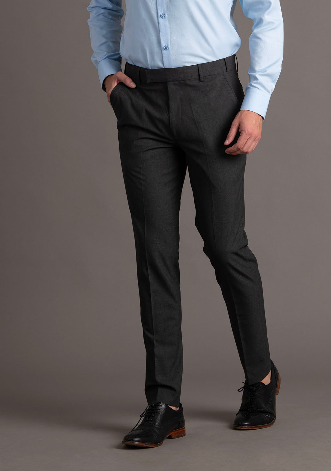 Elite Trousers in Grey Magnet