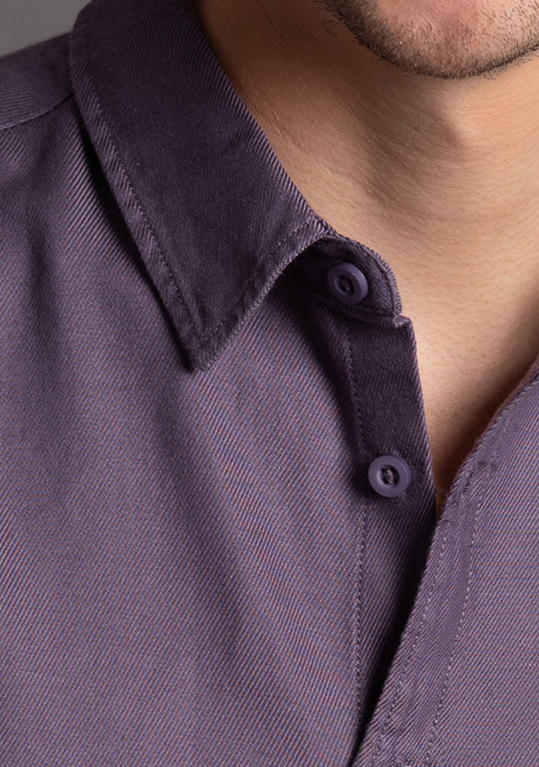 Tencel™ Shirt in Mulberry - Aristobrat