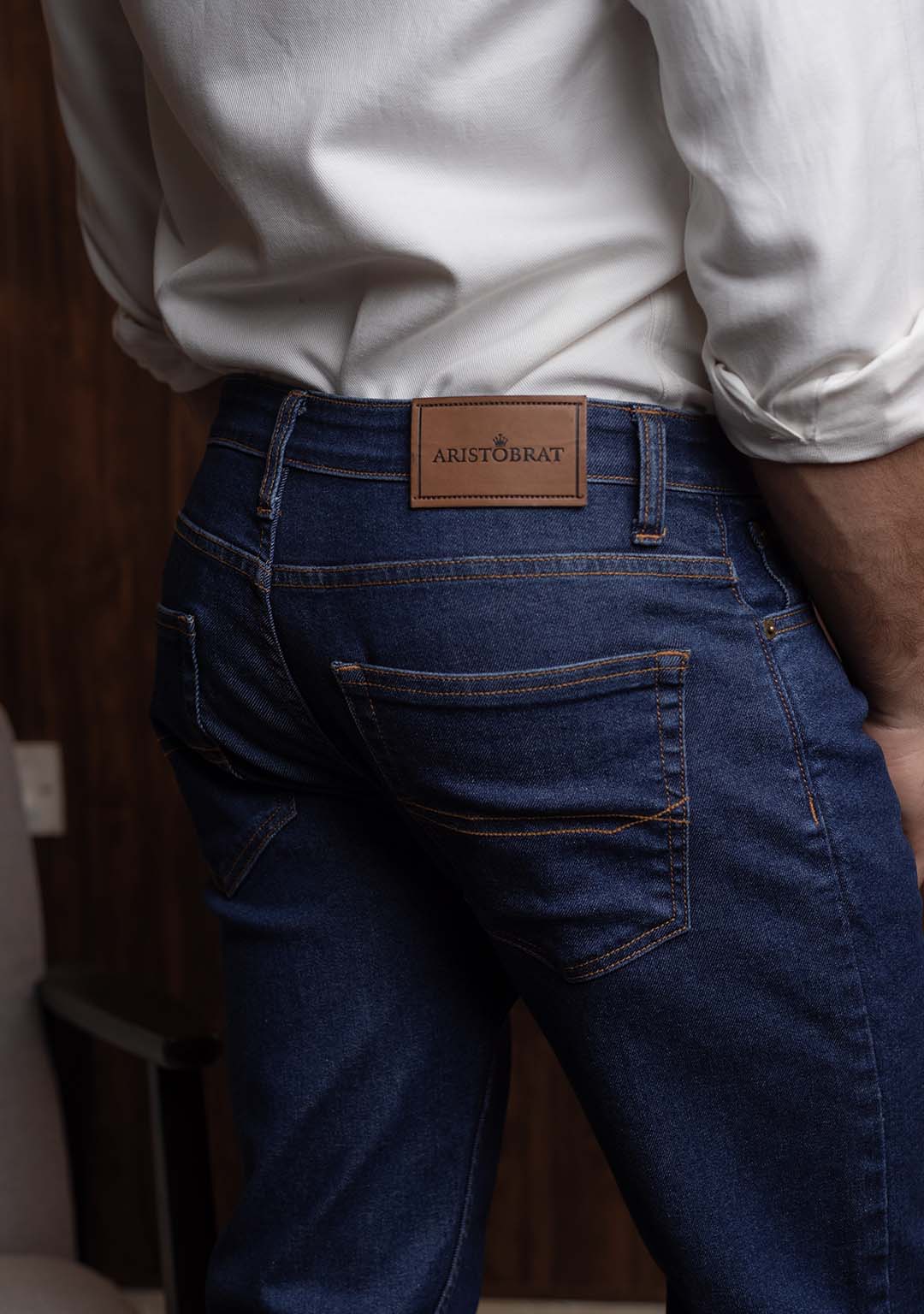 Classic Jeans in Dark Blue