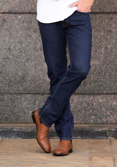 Blue Inc Dark Blue Mens Jeans main image 1