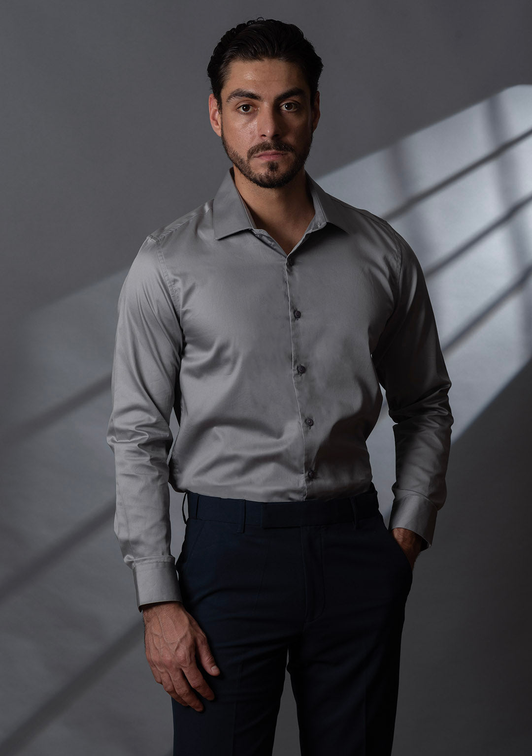 Classic Shirt in Alloy
