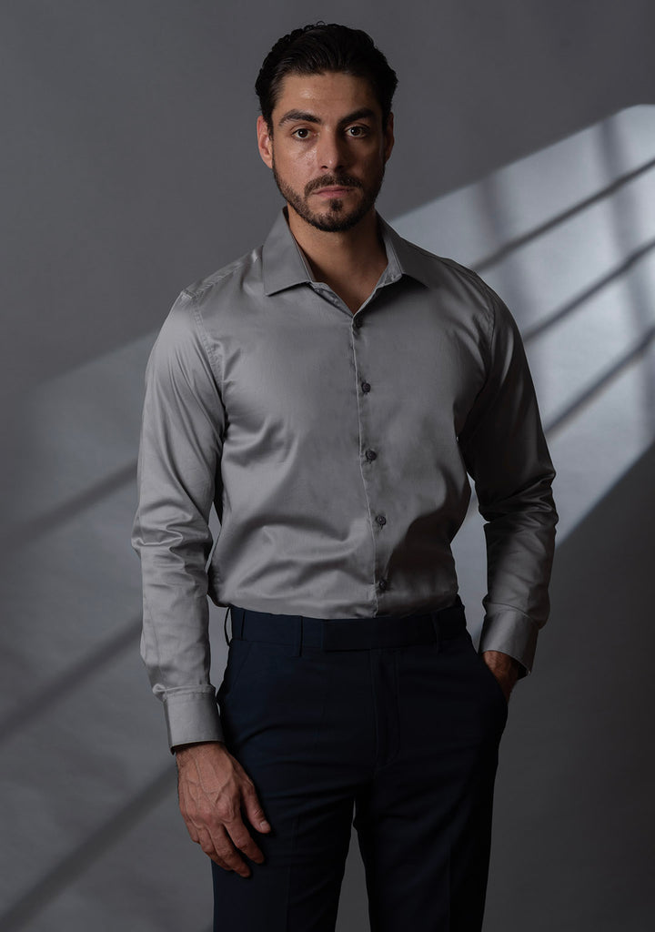 Classic Shirt in Alloy