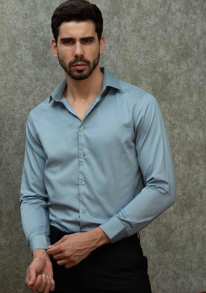 Classic Shirt in Ashley Blue