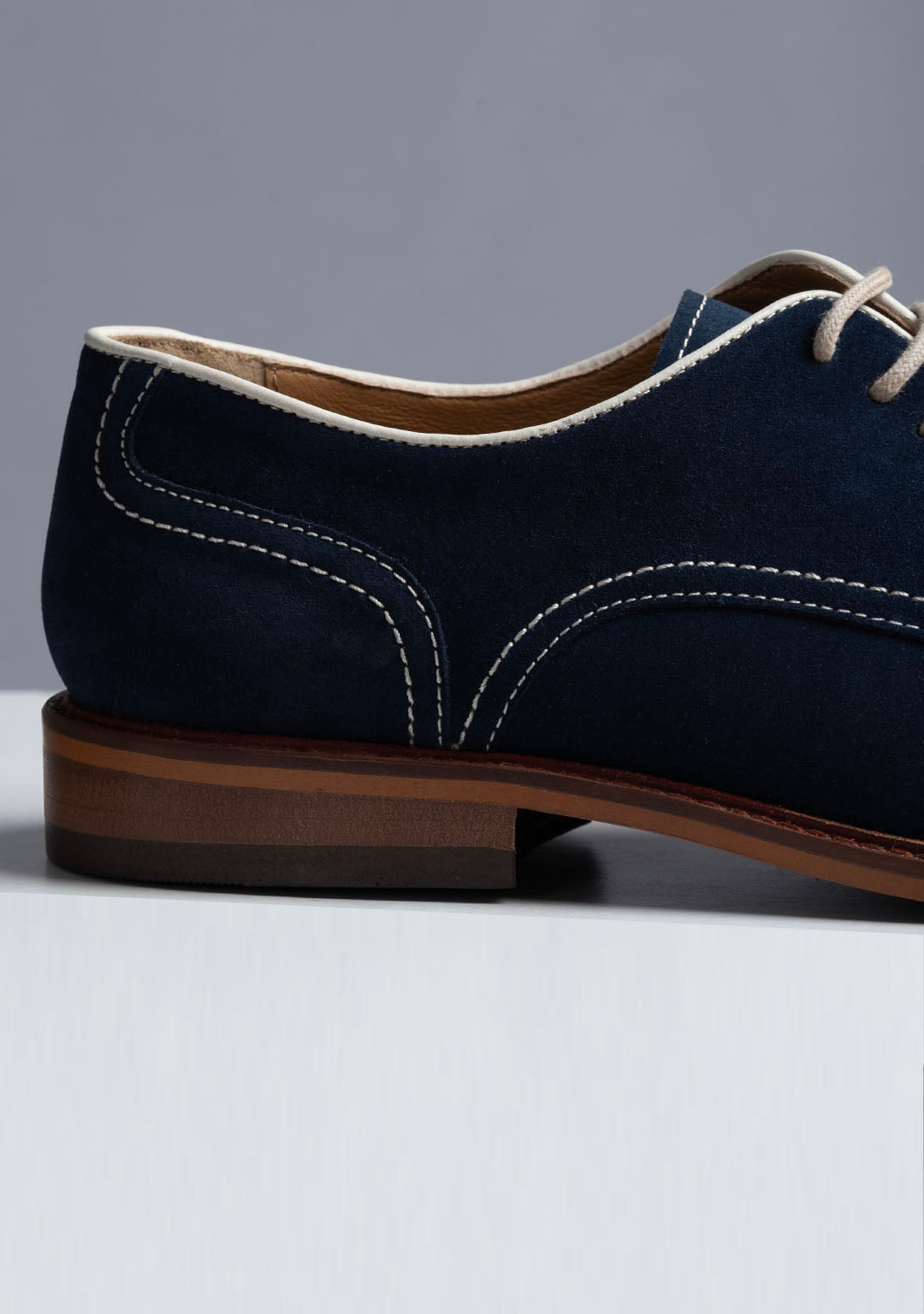 Derby Shoes in Insignia Blue