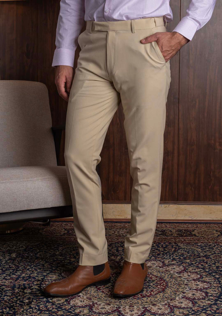 Elite Trousers in Butter Cream