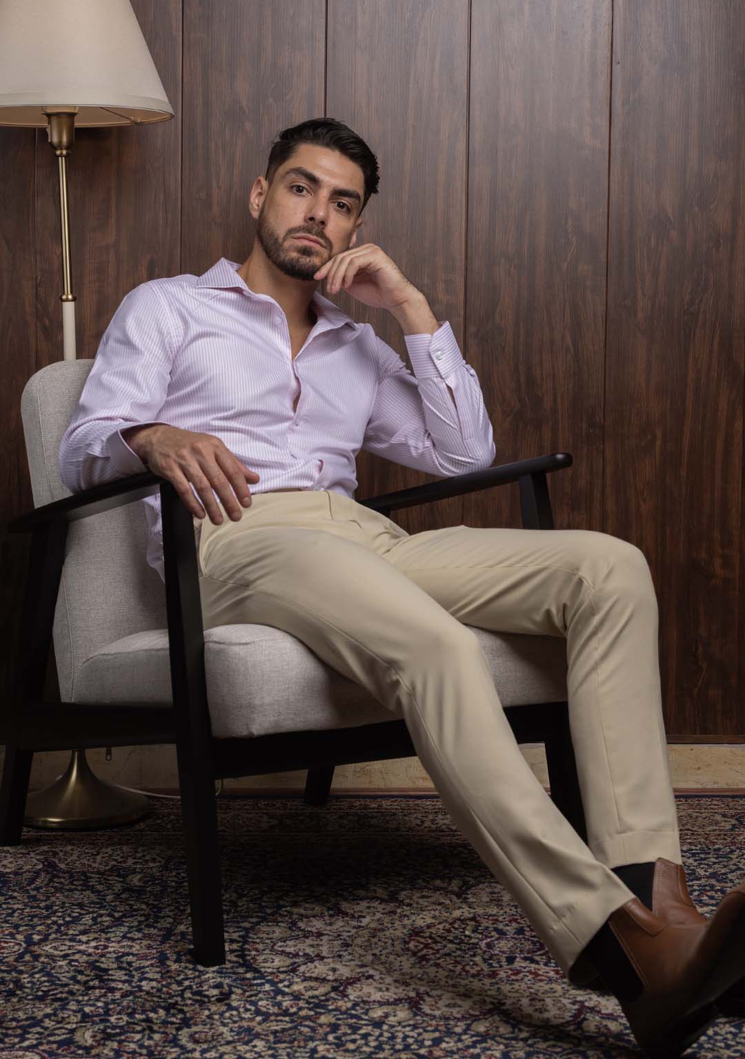 Élite Trouser in Butter Cream
