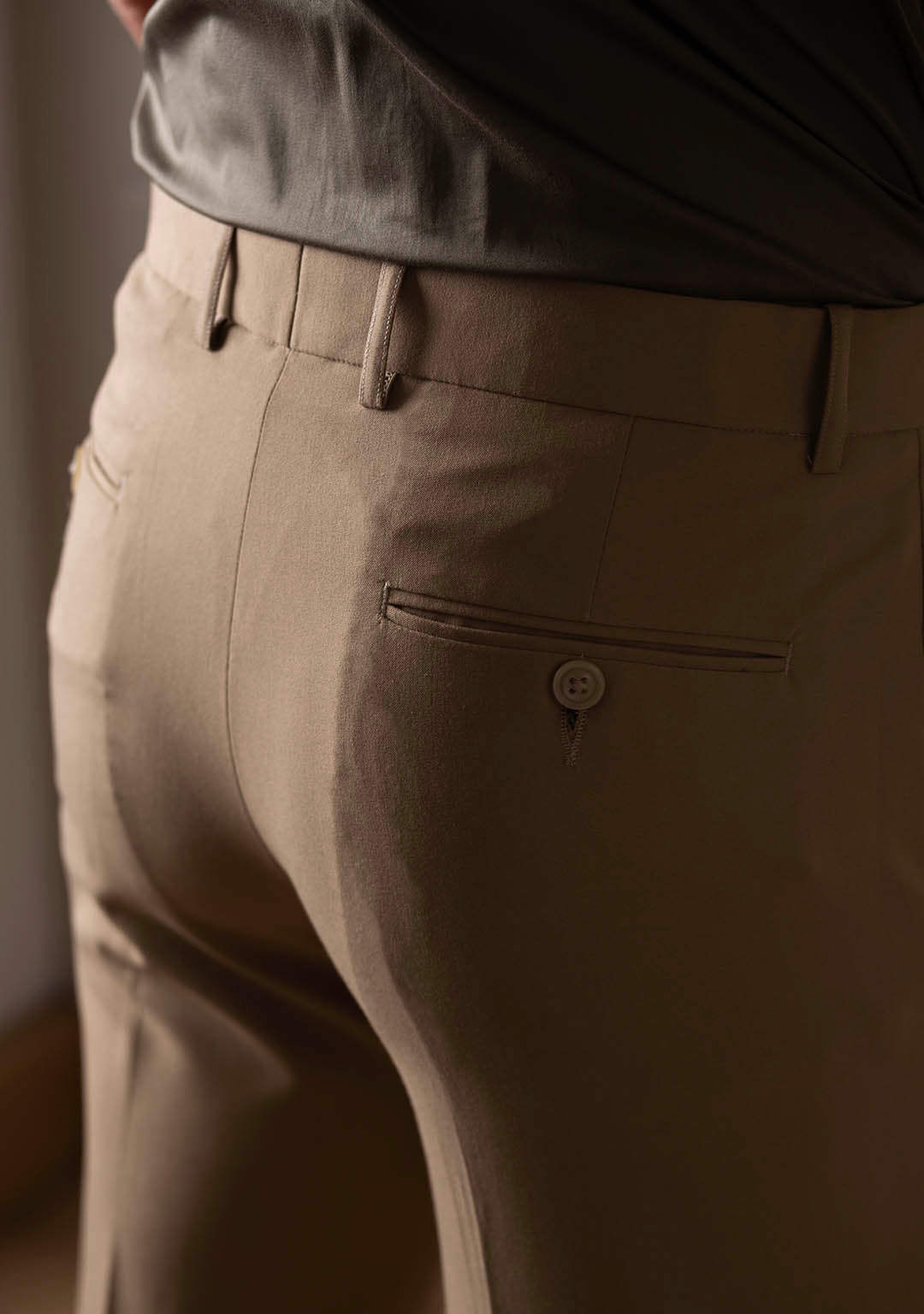 Elite Trousers in Créme Brulée