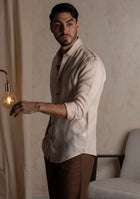 Hemp Shirt in Ivory