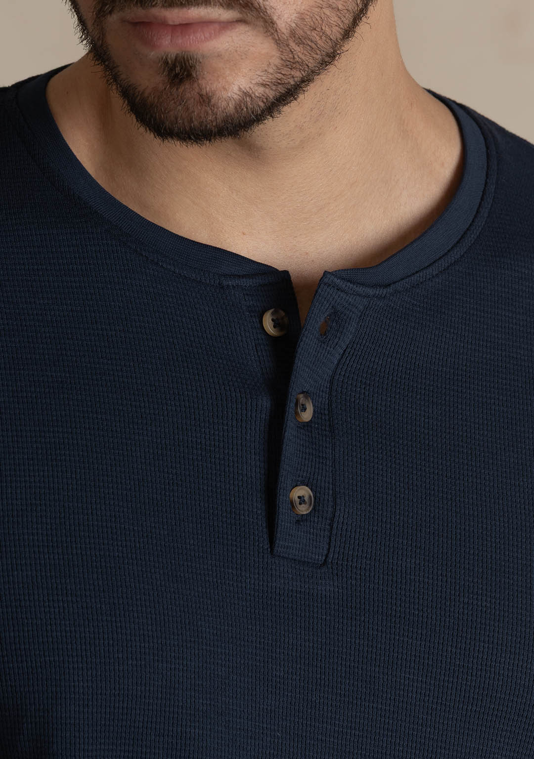 Henley in Déja Vu Blue