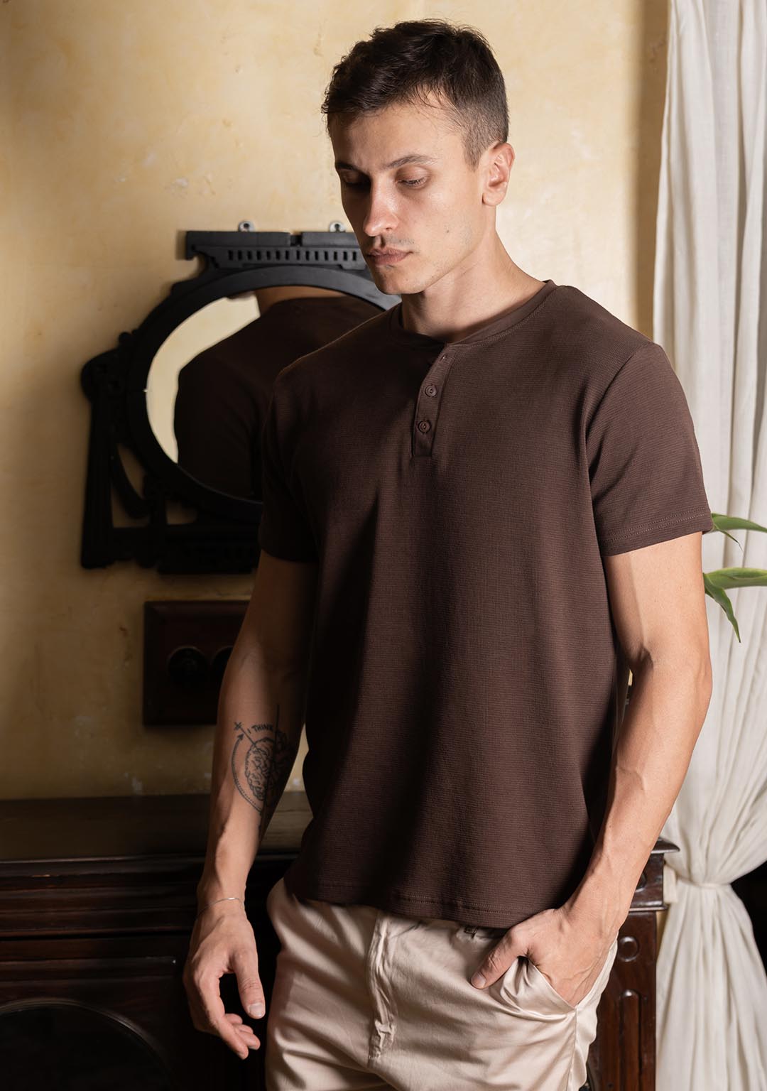 Henley in French Roast
