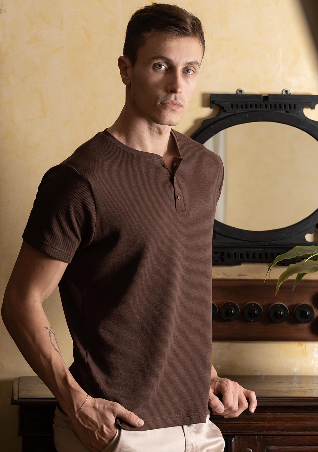 Henley in French Roast