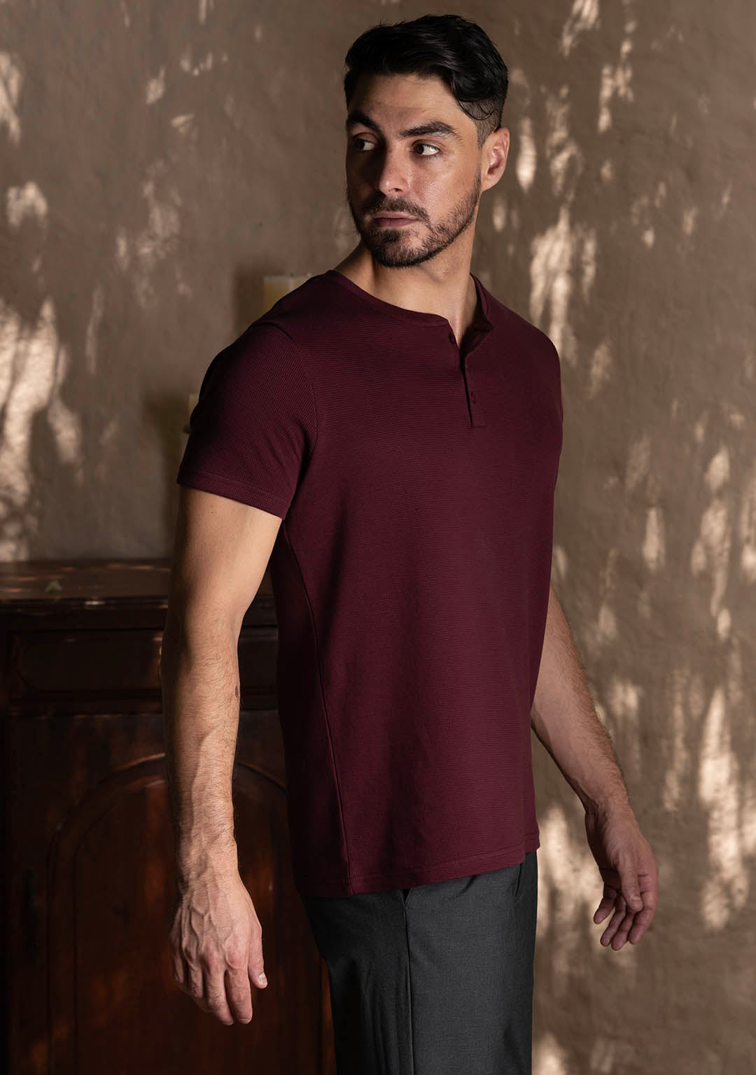 Henley in Merlot