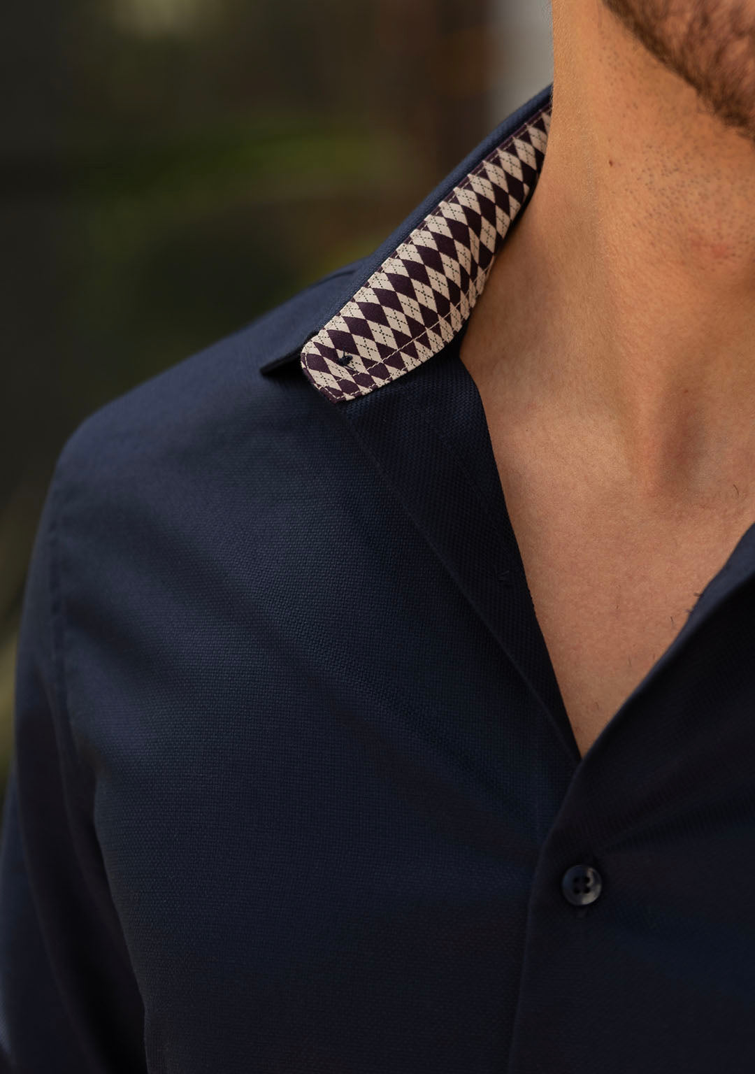 Midnight Navy with Windsor Argyle