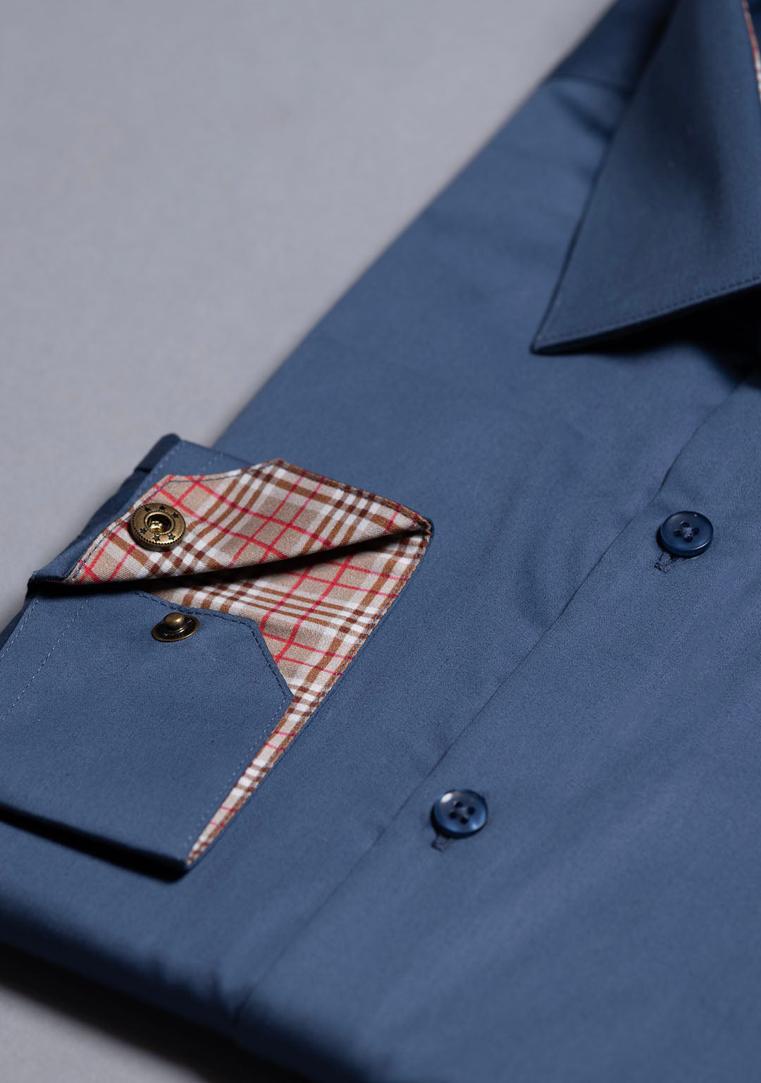 Oxford with Tartan Checks