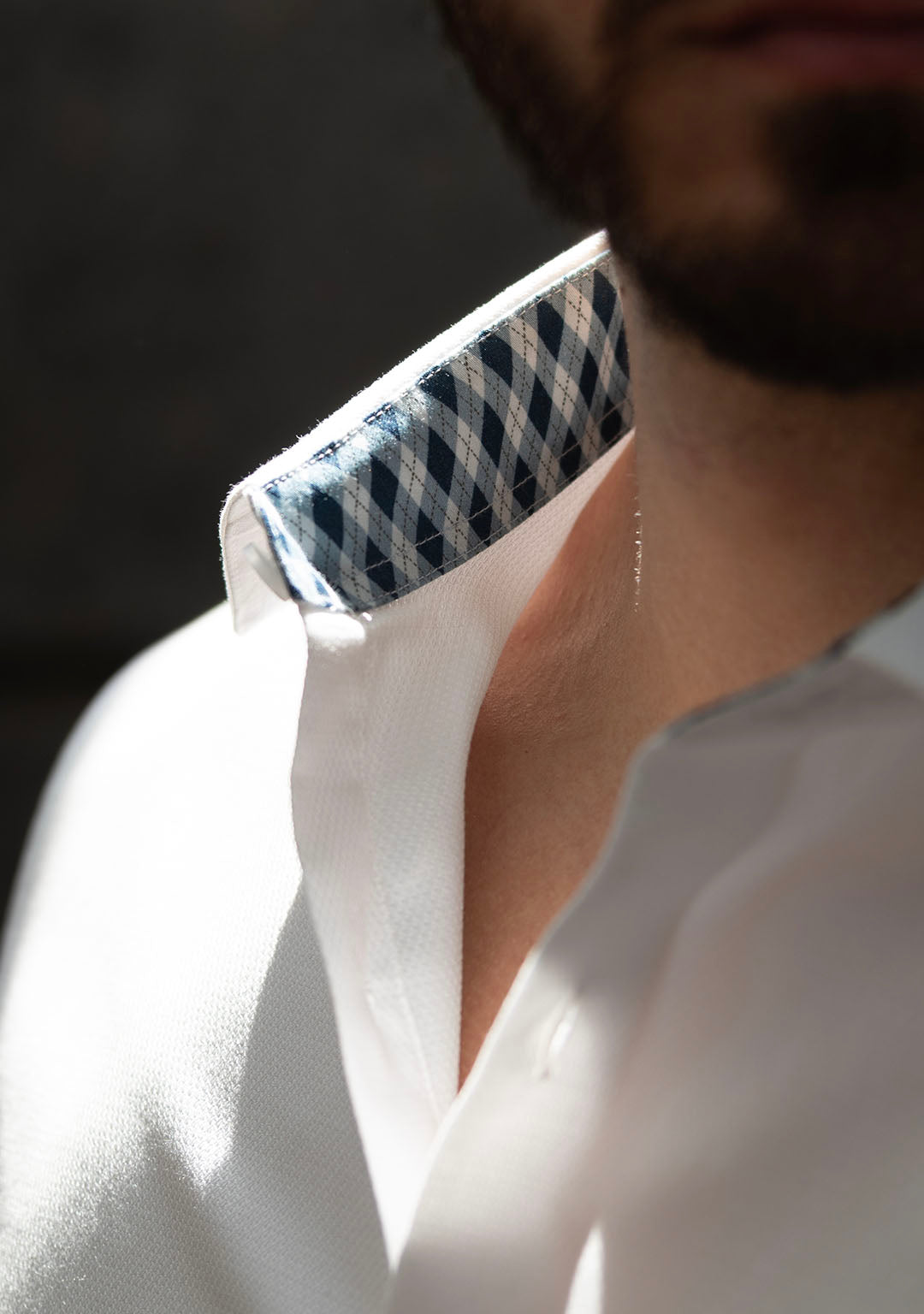 White with Heritage Diamonds