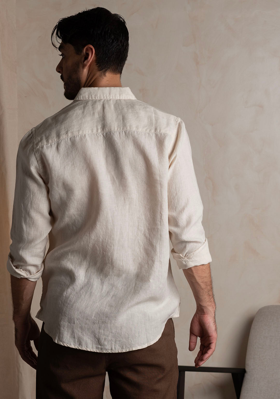 Linen Shirt in Natural