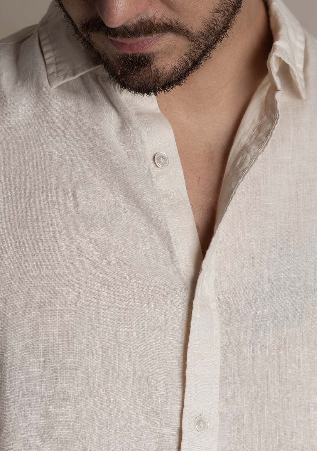 Linen Shirt in Natural