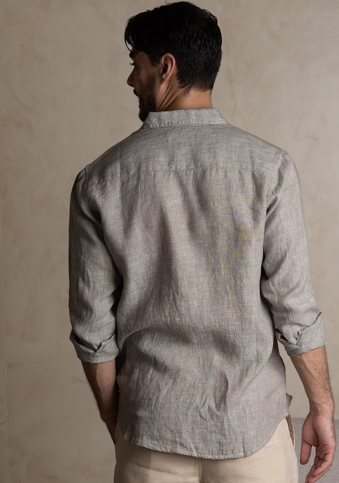 Linen Shirt in Sage