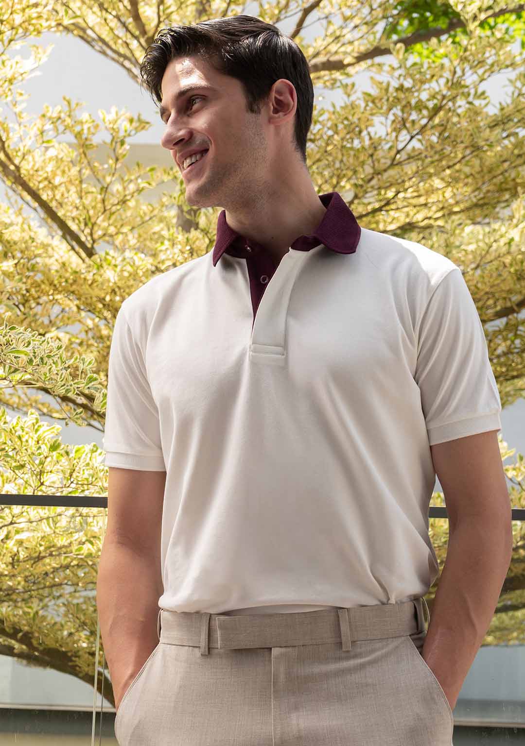 high end polo shirt