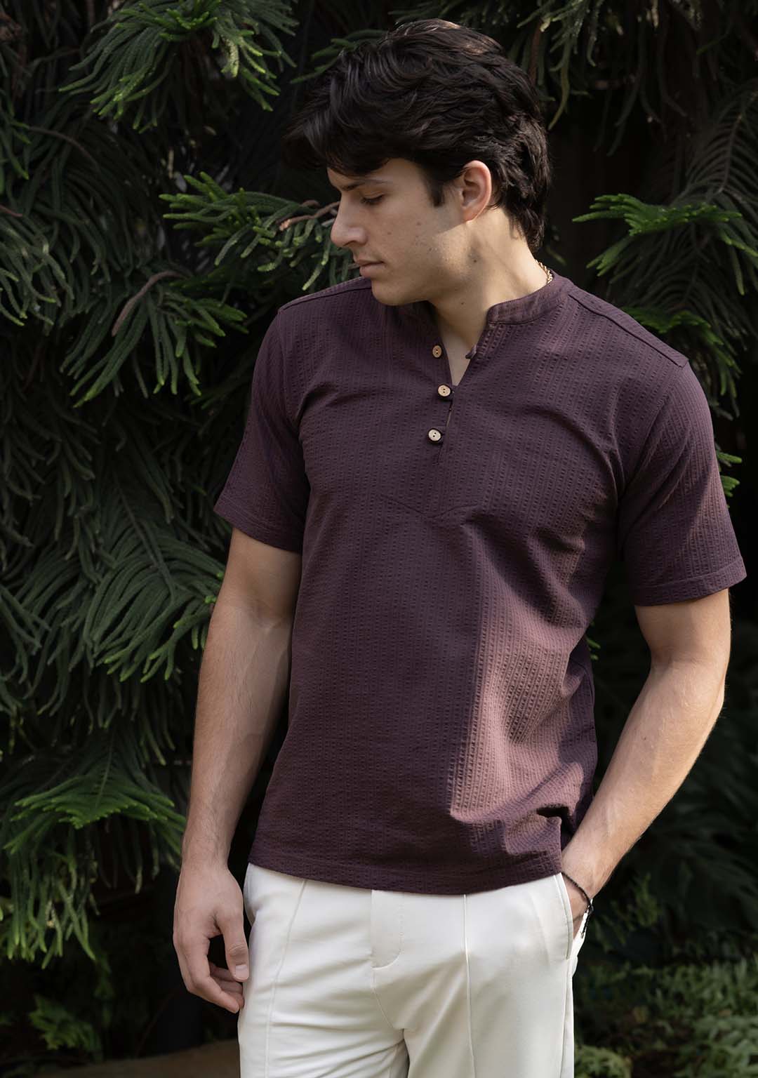 Nimbus Shirt in Bitter Chocolate - Aristobrat